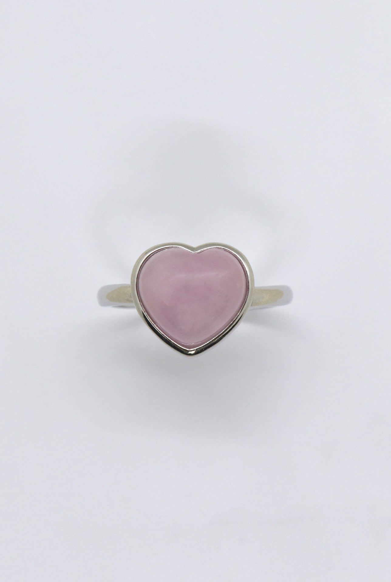 ANELLO CUORE LEPIDOLITE