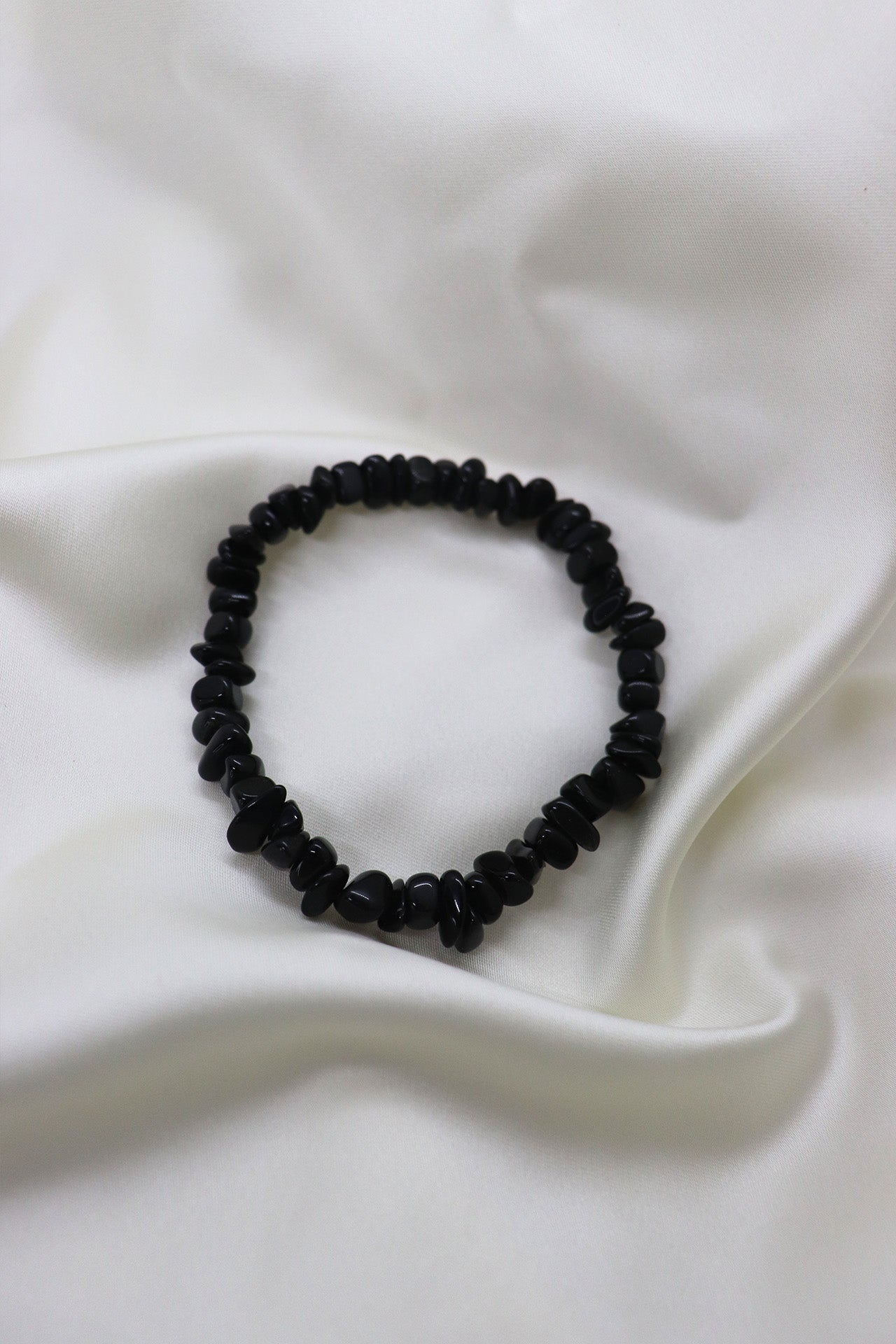 Obsidian bracelet