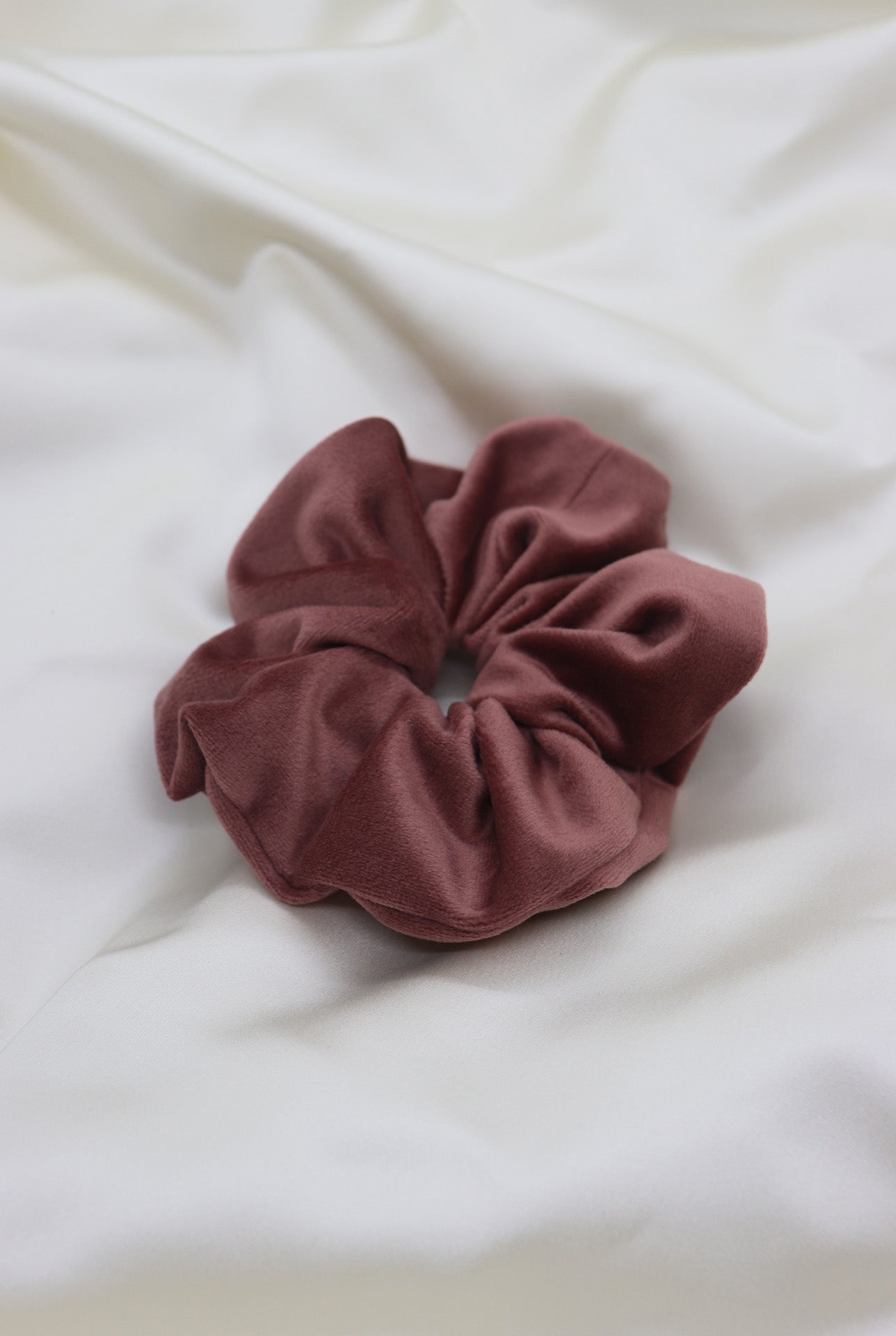 SCRUNCHIES VELLUTO ROSA